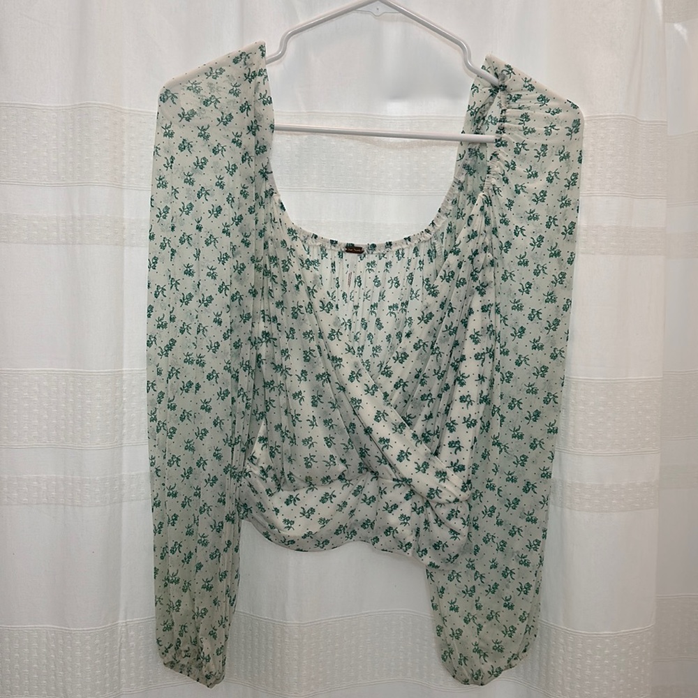 Free People long sleeve blouse